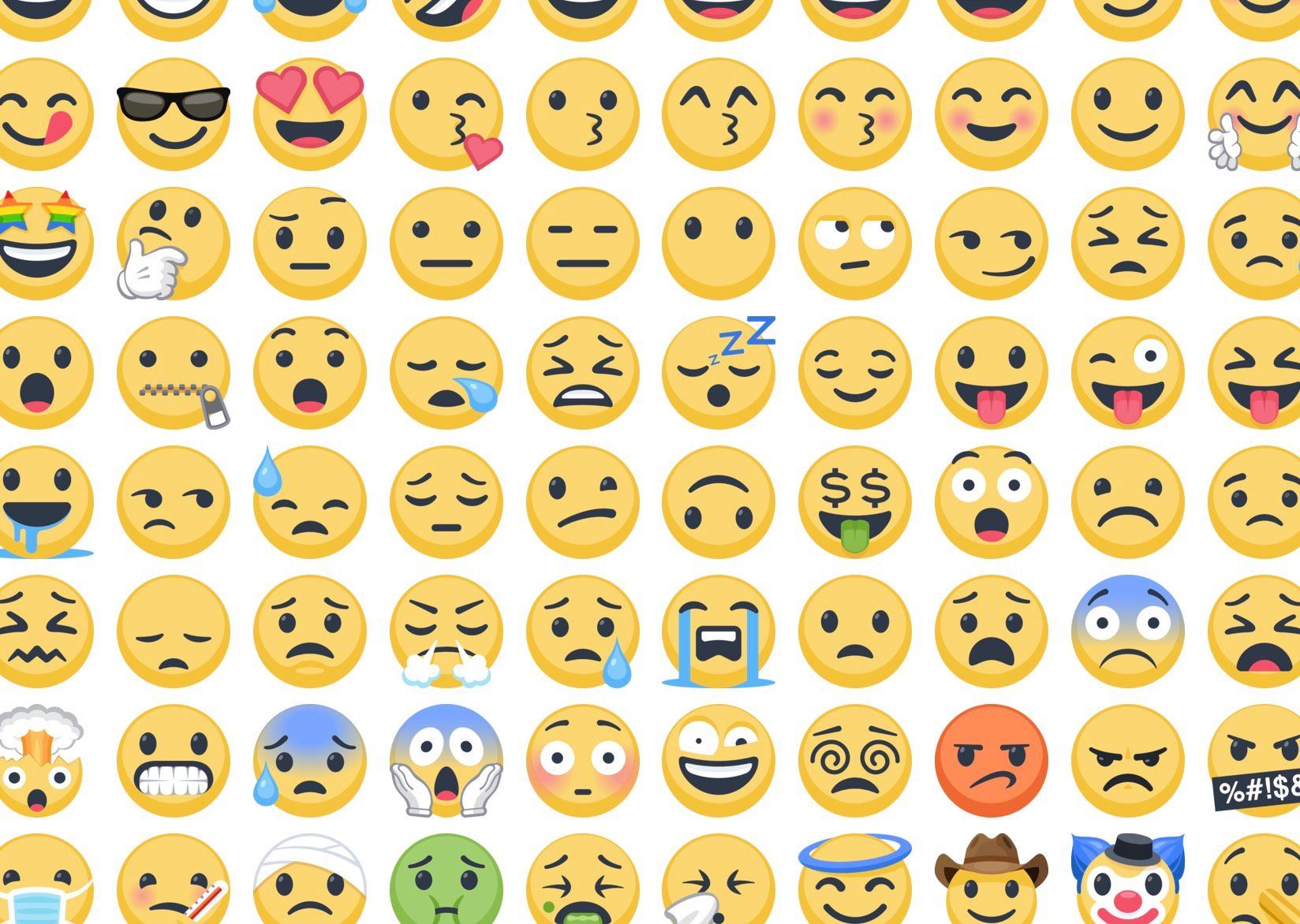 top 100 Popular emojis 2025