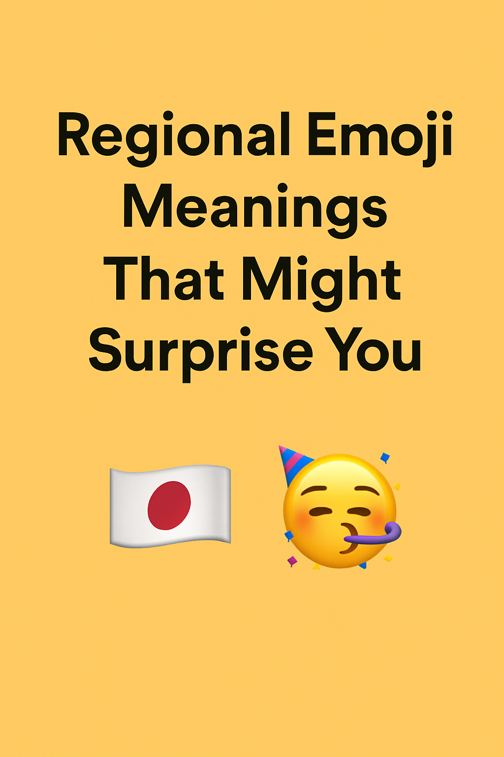 Regional Emoji Meanings